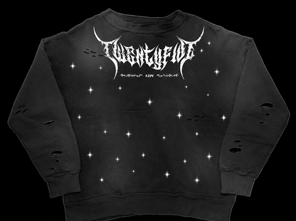 "ROOTED" LONG SLEEVE SHIRT [BLACK]