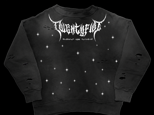 "ROOTED" LONG SLEEVE SHIRT [BLACK]