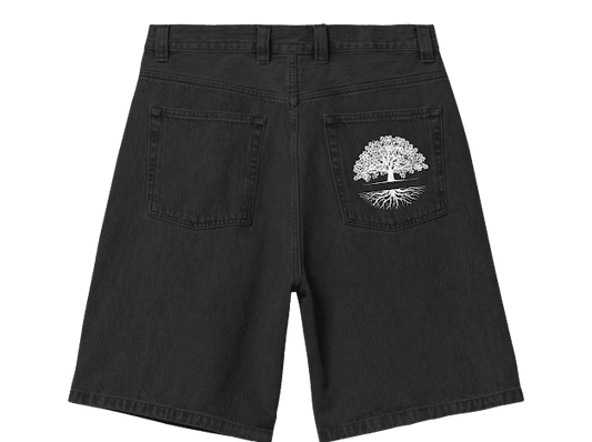 "ROOTED" JORTS WOMEN